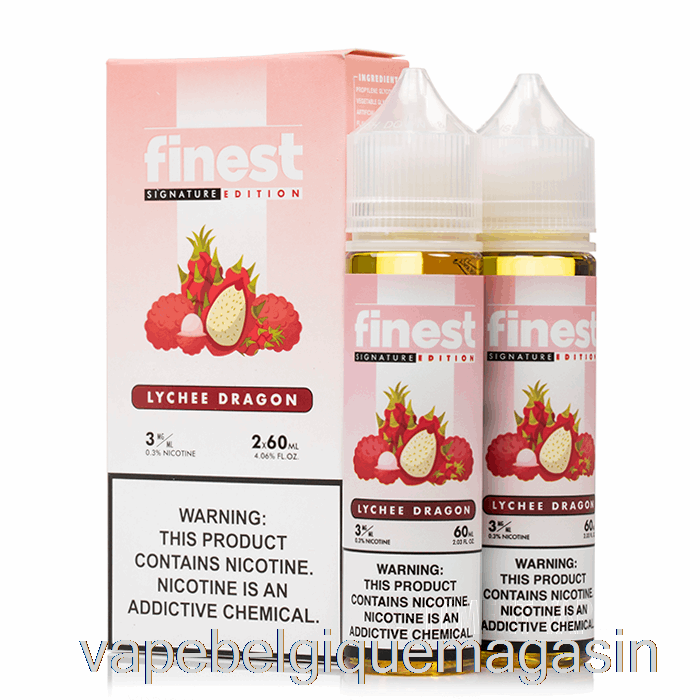 Vape Belgique Lychee Dragon - La Plus Belle édition Signature - 120 Ml 6 Mg